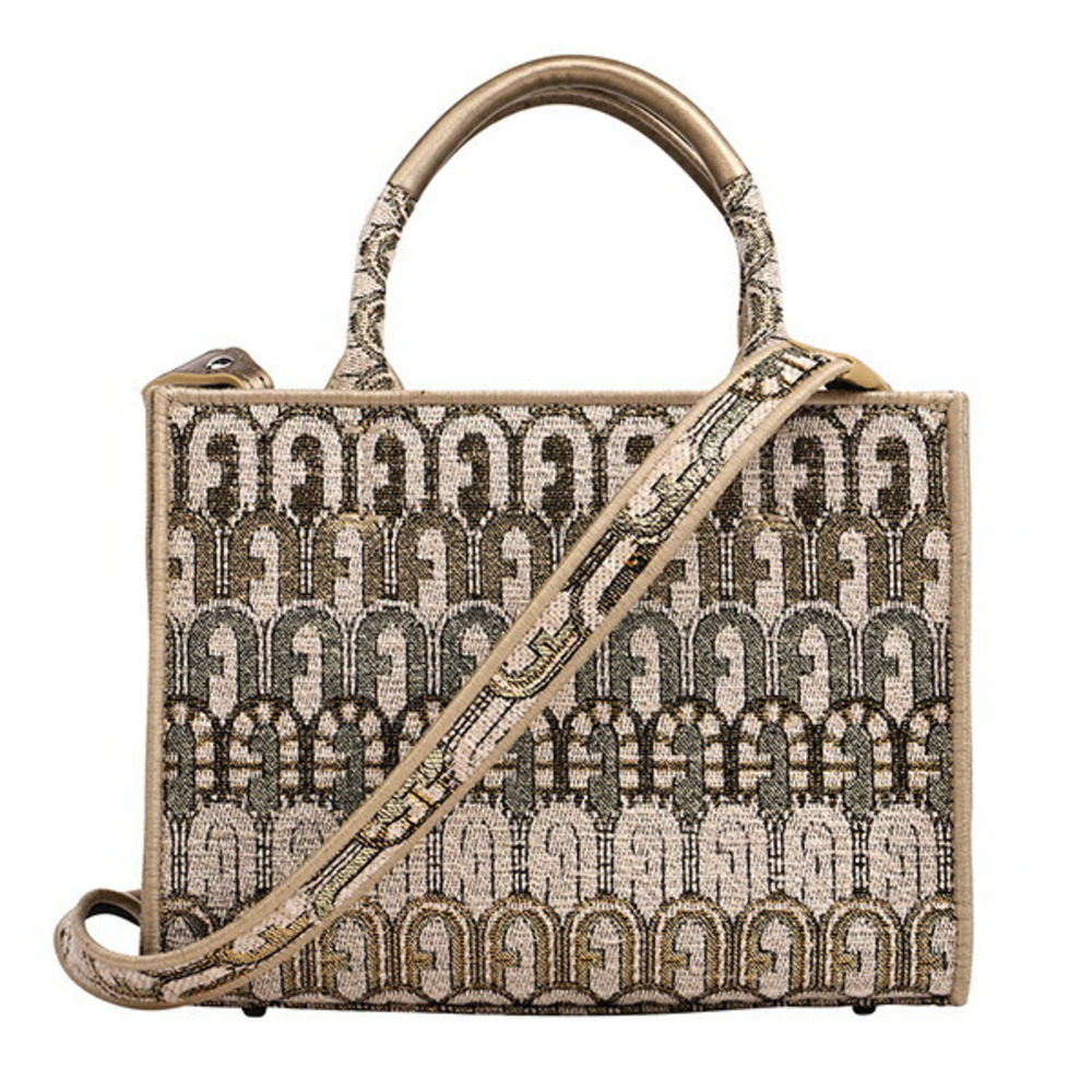 Furla Opportunity Gold Tote Bag
